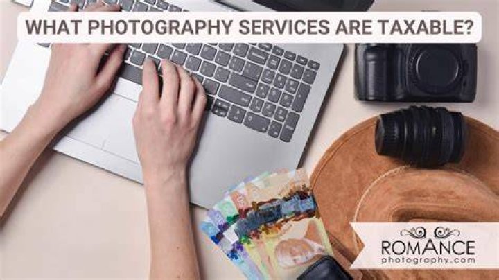 Are photography services taxable in New York?