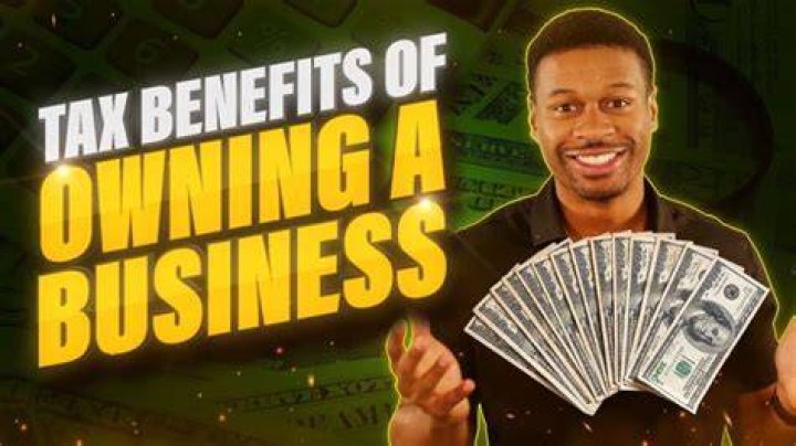 Are there tax benefits to owning a business?