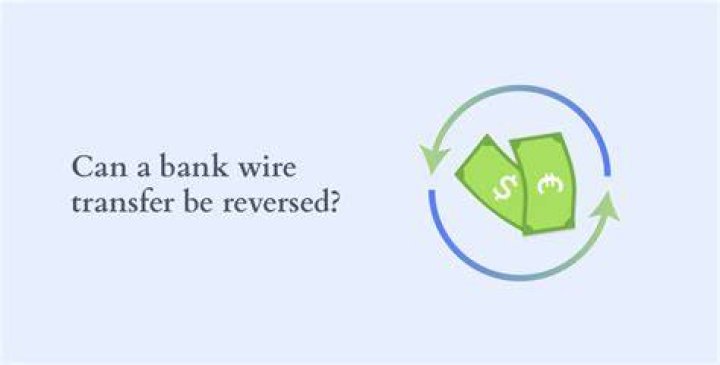 Can a bank transfer payment be reversed?