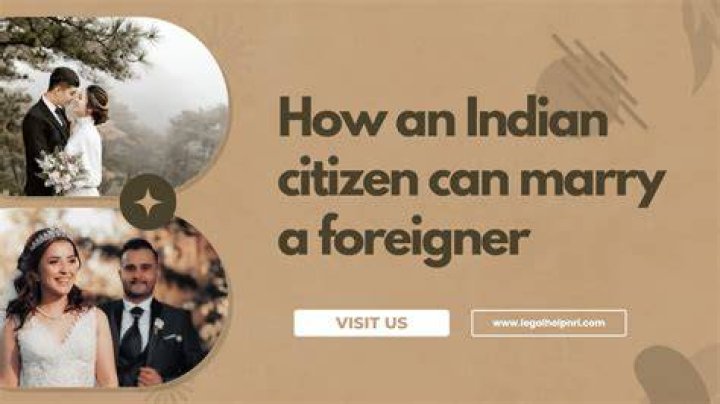 Can a foreigner marry a UK citizen?