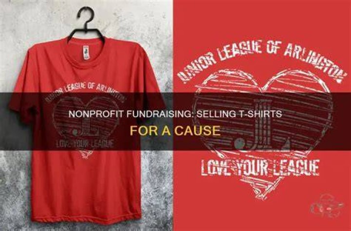 Can a nonprofit sell T-shirts?