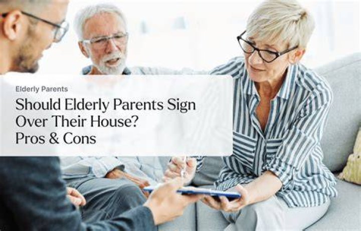 Can a parent sign over their house to their child?