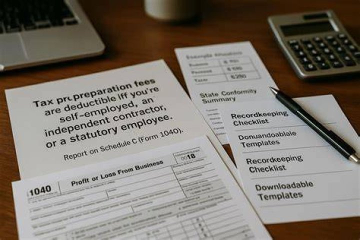 Can accounting fees be deducted?