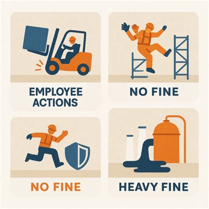 Can employers fine employees for safety violations?