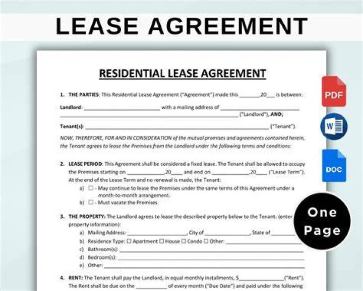 Can I be on a lease and not live there?