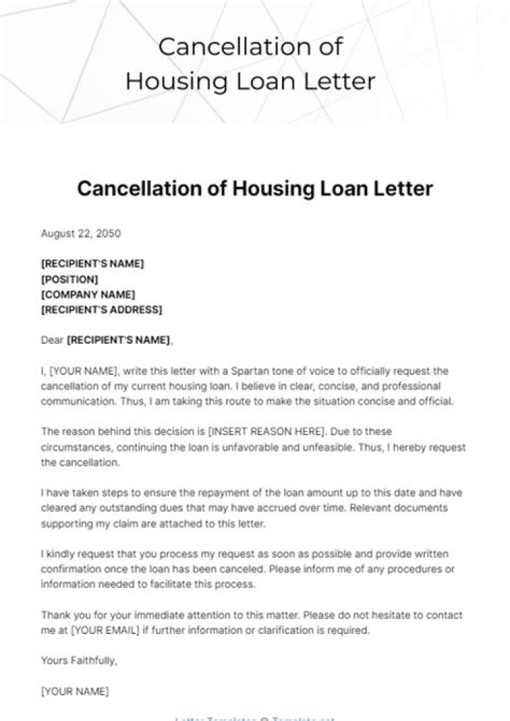 Can I cancel my home loan after disbursement?