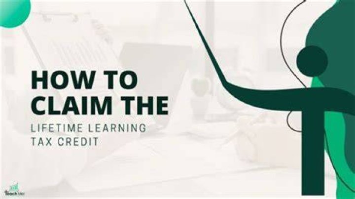 Can I claim a lifetime learning credit?