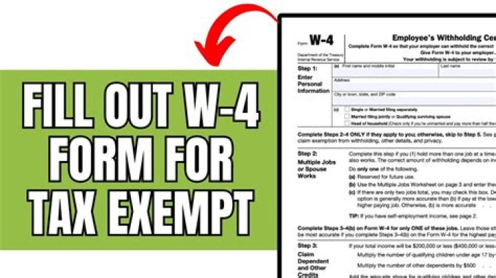 Can I claim exemption from withholding on Form W-4?