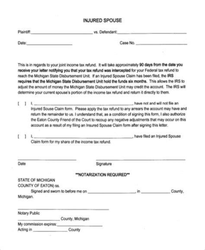 Can I Efile injured spouse form?