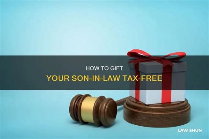 Can I give money to my son tax Free?