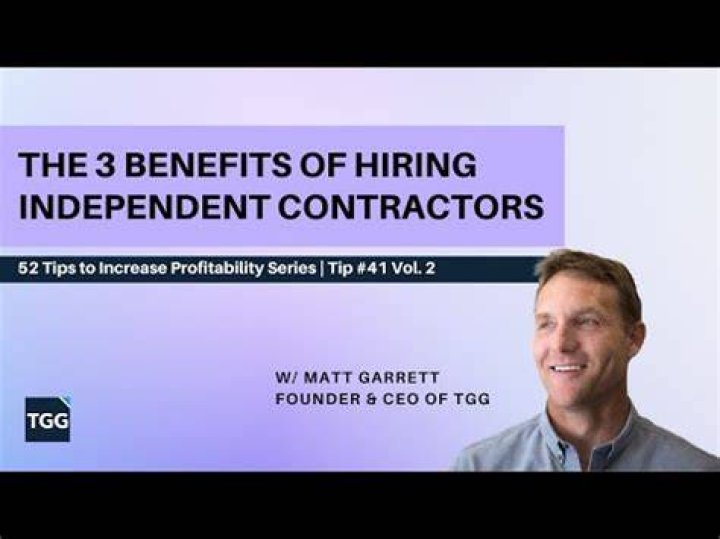 Can MFTs be independent contractors?