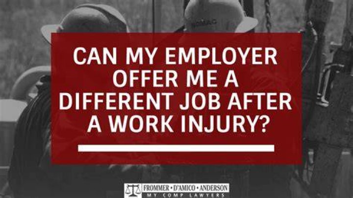 Can my employer move me to a different job?
