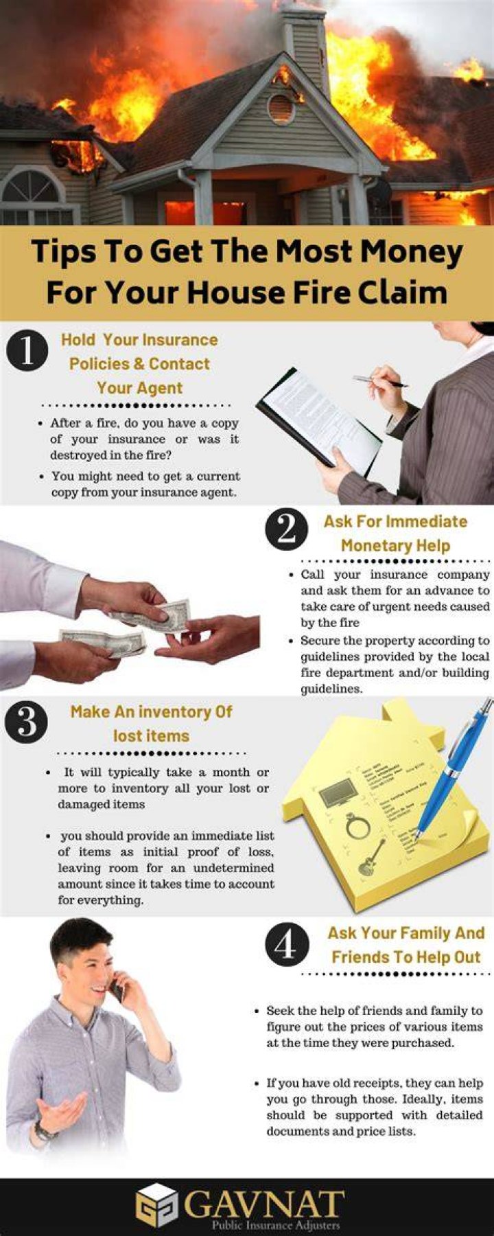 Can you claim a house fire on your taxes?