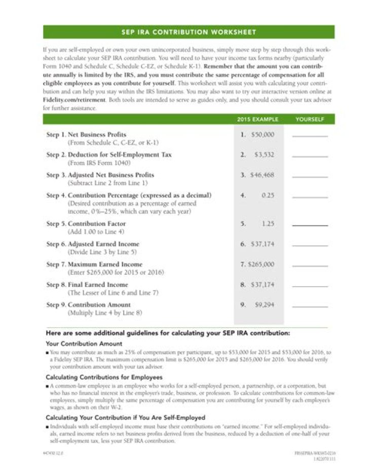 Can you deduct SEP IRA contributions on Schedule C?