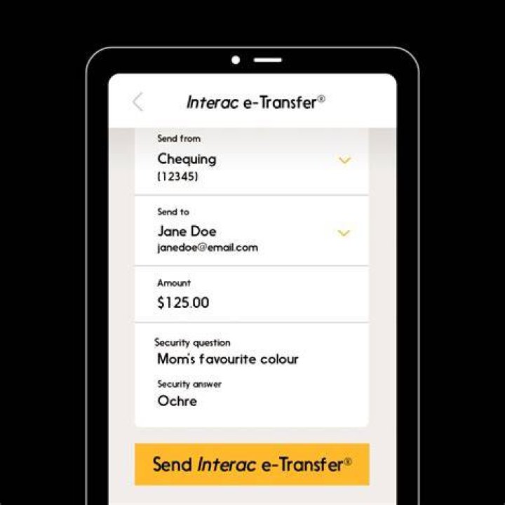 Can you e transfer to a US account?