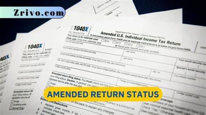 Can you file an amended return to change filing status?