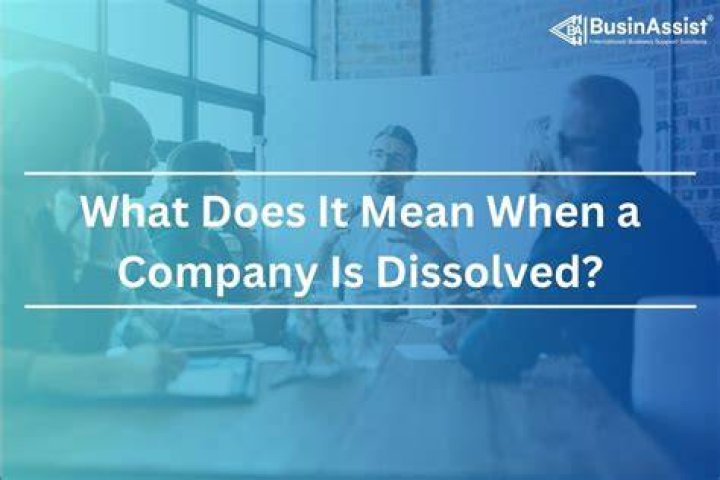 Can you find out when a company was dissolved?