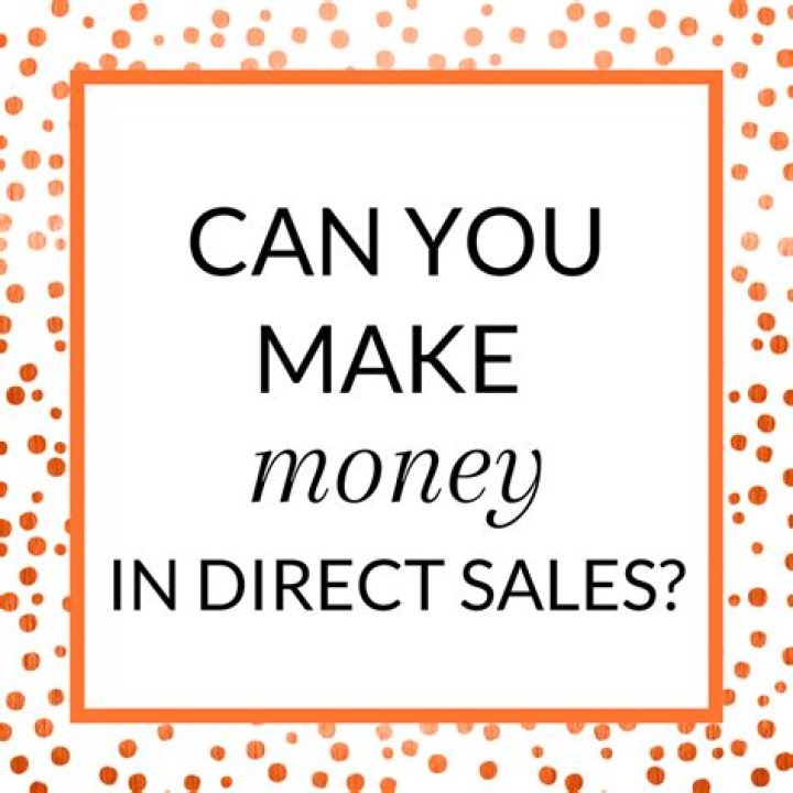 Can you make money from direct sales?