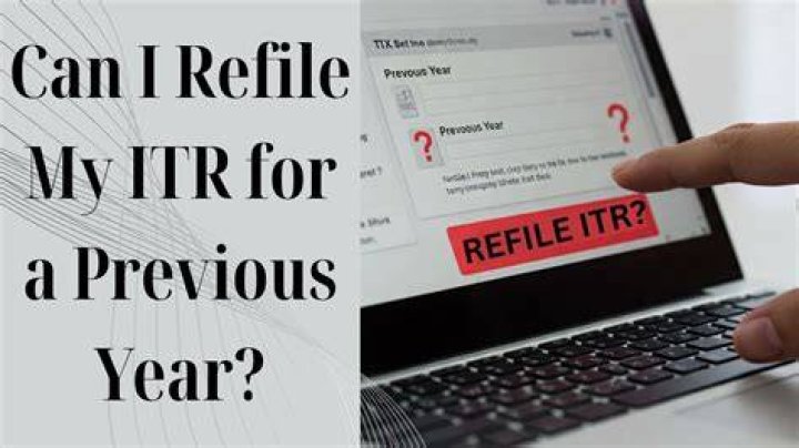 Can you refile income tax?