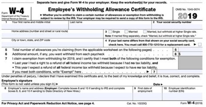 Do I claim 0 or 1 allowances?