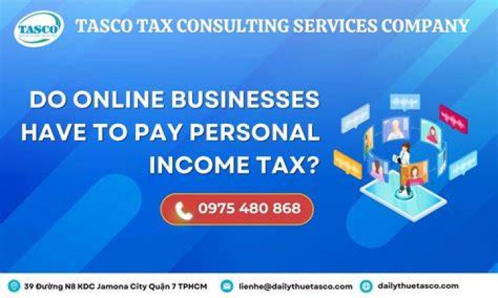 Do Online Businesses pay business tax?