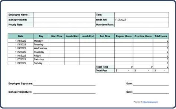 Do salaried employees have to fill out time sheets?