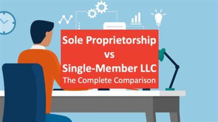 Do you have to be a sole proprietor to form a single member LLC?