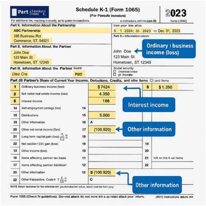 Do you have to file a Schedule K-1?