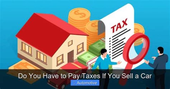 Do you have to pay taxes when you sell your boat?