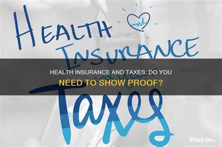 Do you need to add health insurance to taxes?