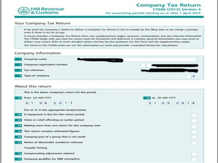 Does an LLP submit a company tax return?