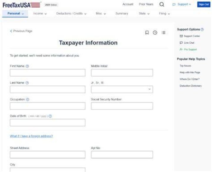Does Freetaxusa do 1099?