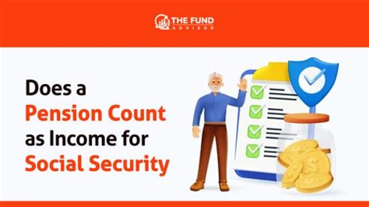 Does pension qualify as income?