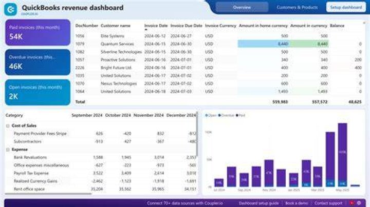 Does QuickBooks report income?