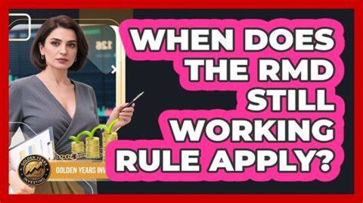 Does RMD apply if you are still working?