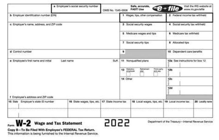 Does W-2 show wage?