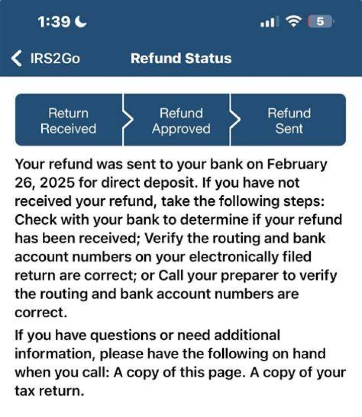 How are refunds sent to the bank account?