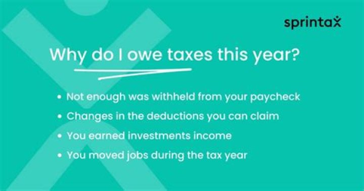 How can I find out how much I owe on my taxes?