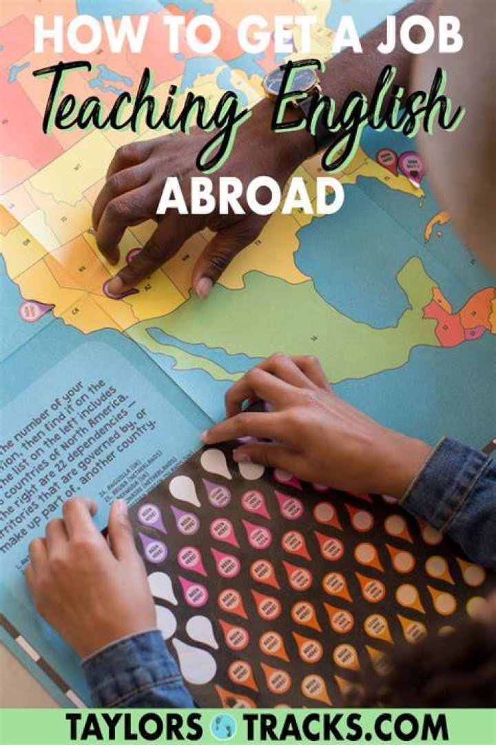 How can I get a job teaching English abroad?