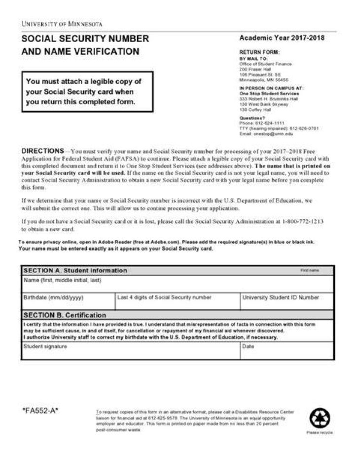 How can I get an instant proof of my Social Security number?