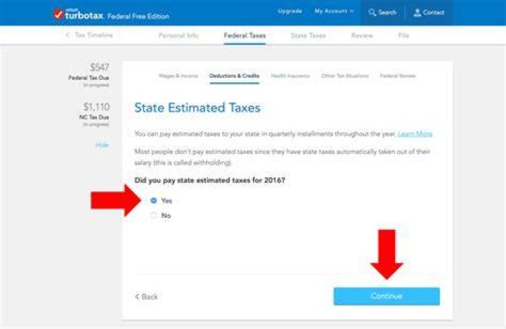 How do I enter estimated tax payments in TurboTax?