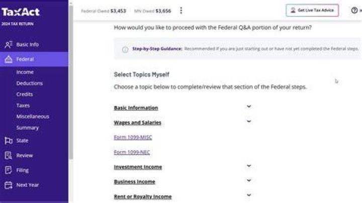 How do I fix my rejected tax return on Taxact?