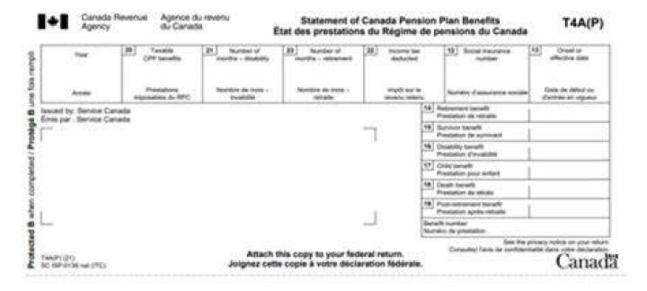 How do I get a copy of my CPP T4A?