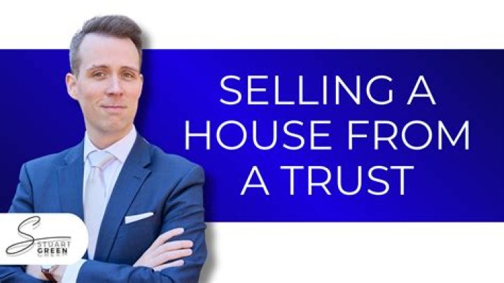 How do I sell a property held in a trust?
