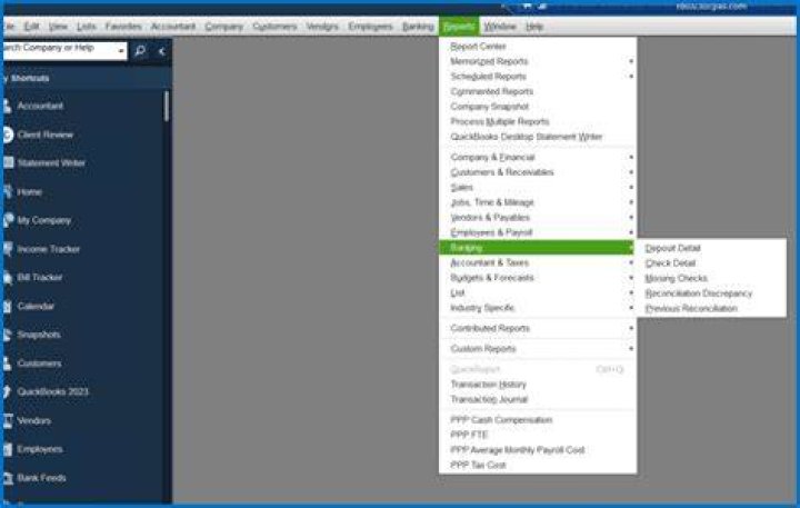 How do I view previous years 1099s in QuickBooks?