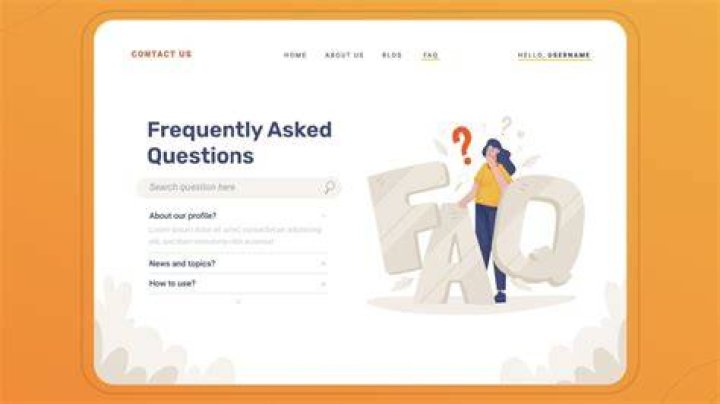 How do I write a FAQ for my website?