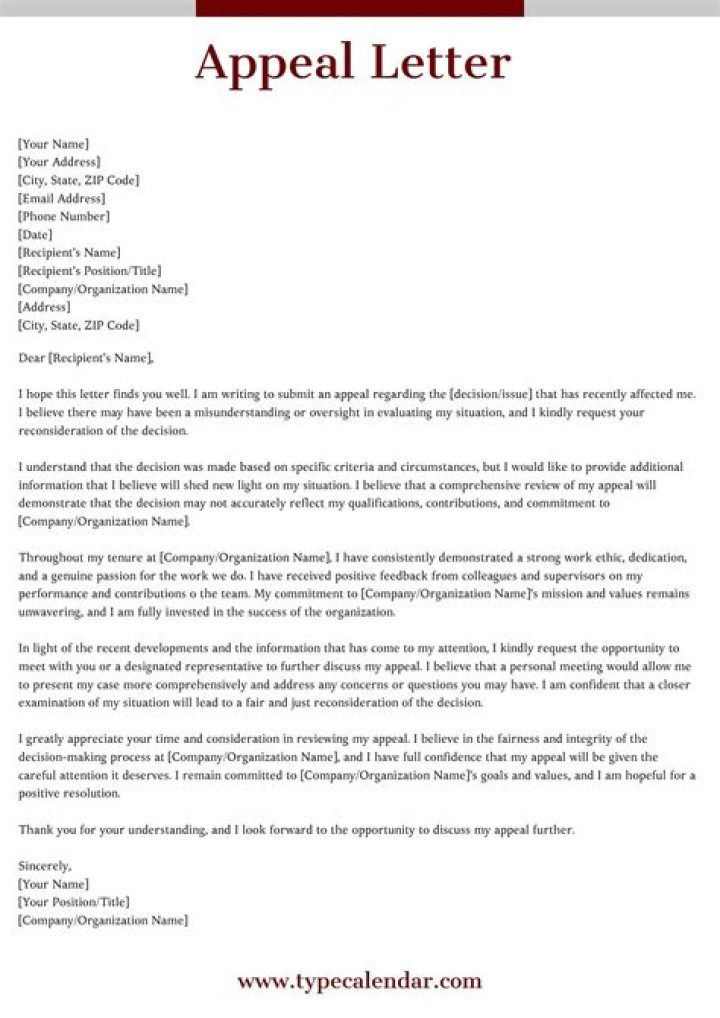 How do I write an appeal letter to the IRS?