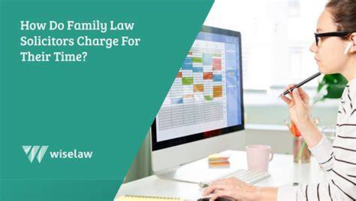 How do solicitors charge for their time?