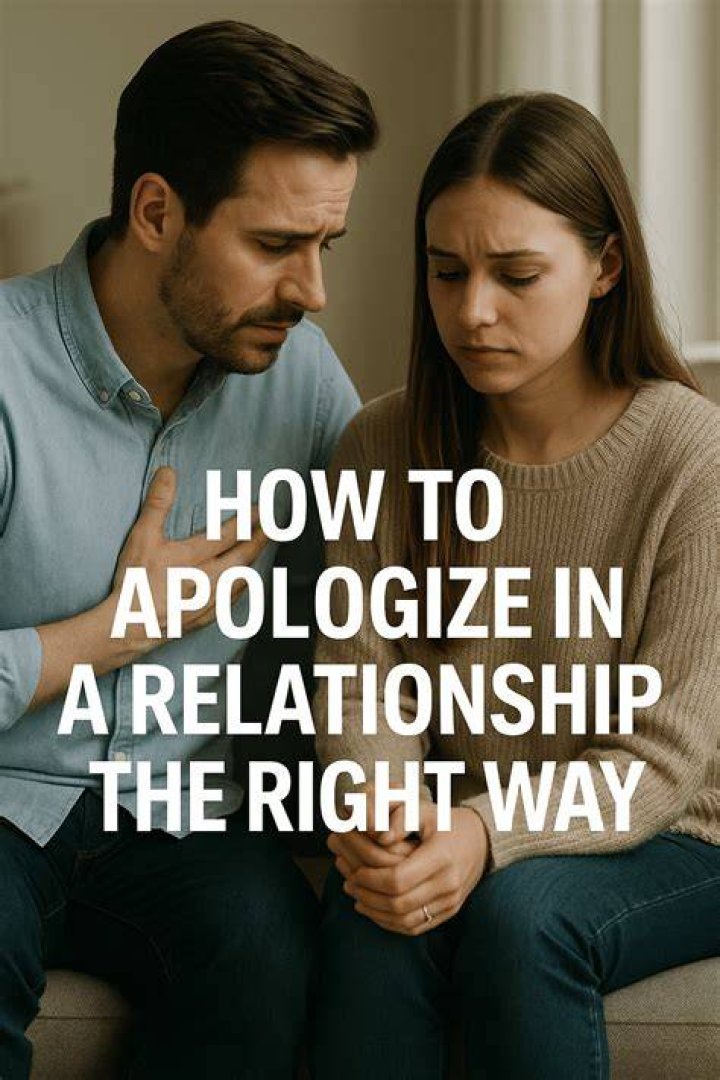 How do you ask for a genuine apology?