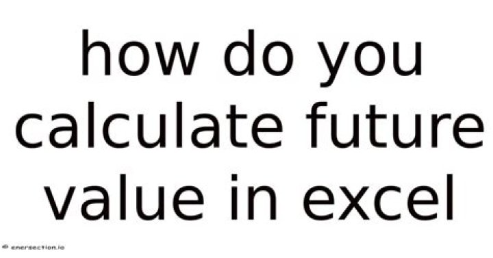 How do you calculate future tax?